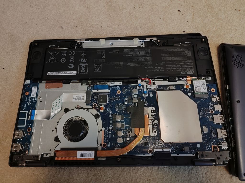 Asus tp412 i7 8550 разборка - фото фото фото 1