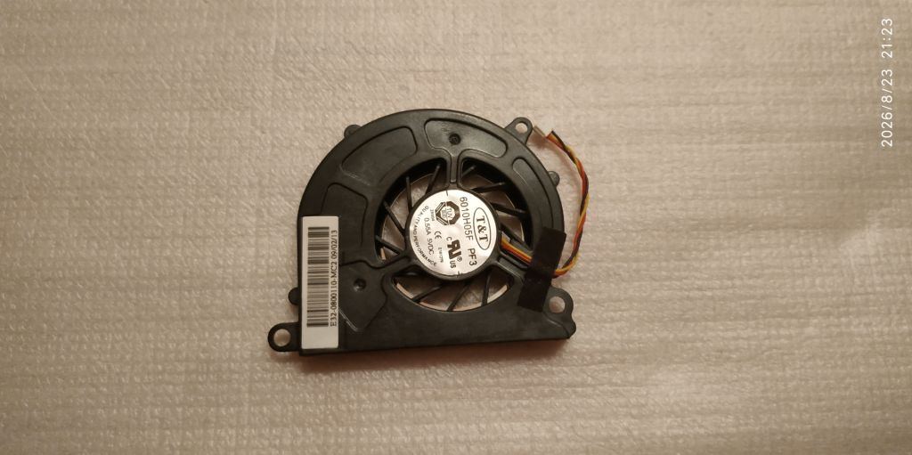 Новий вентилятор до MSI U90, U100, U120   (3 pin) - фото фото фото 1