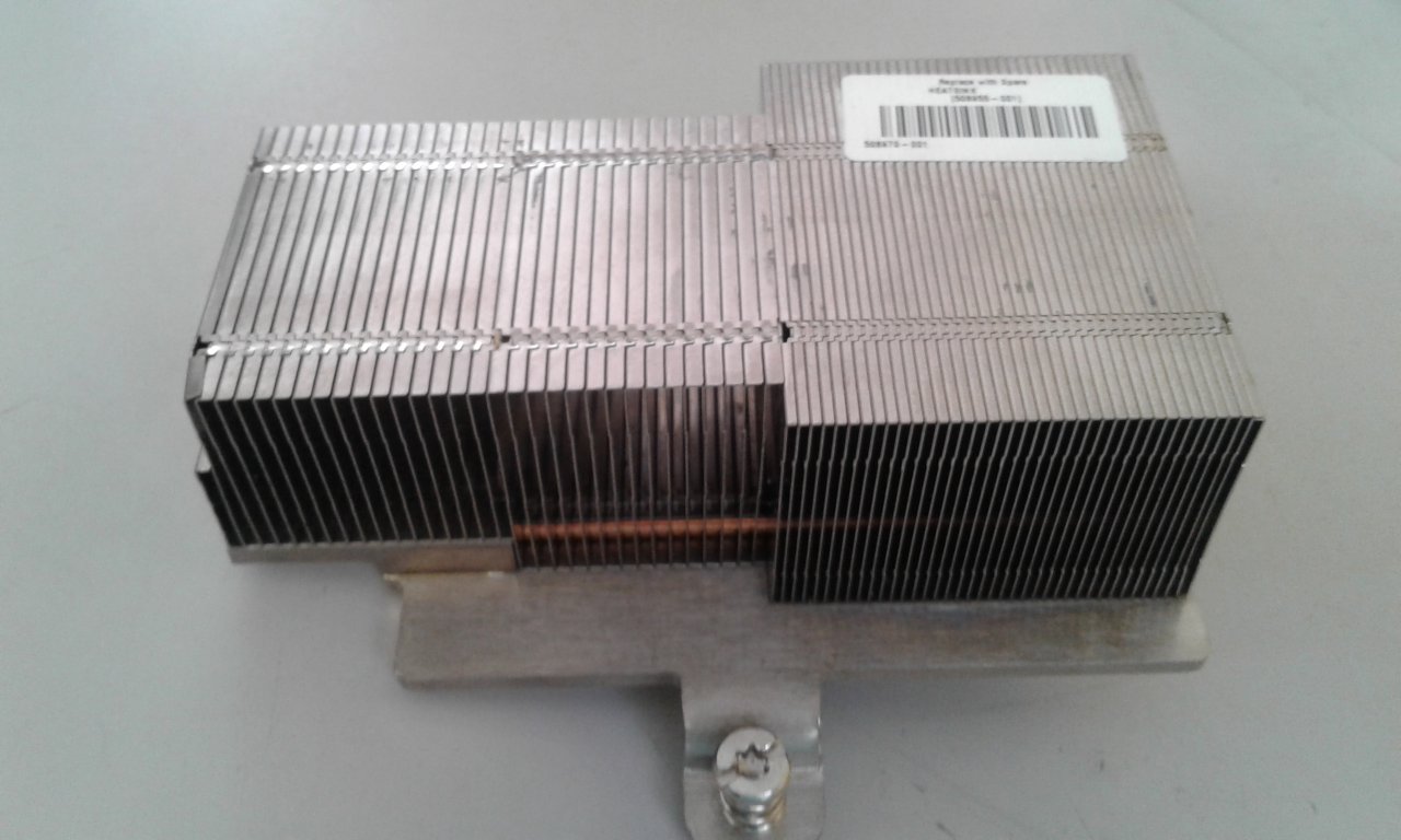 Радиатор для процессора 508766-001, 508955-001 HP CPU Heatsink - фото фото фото 0