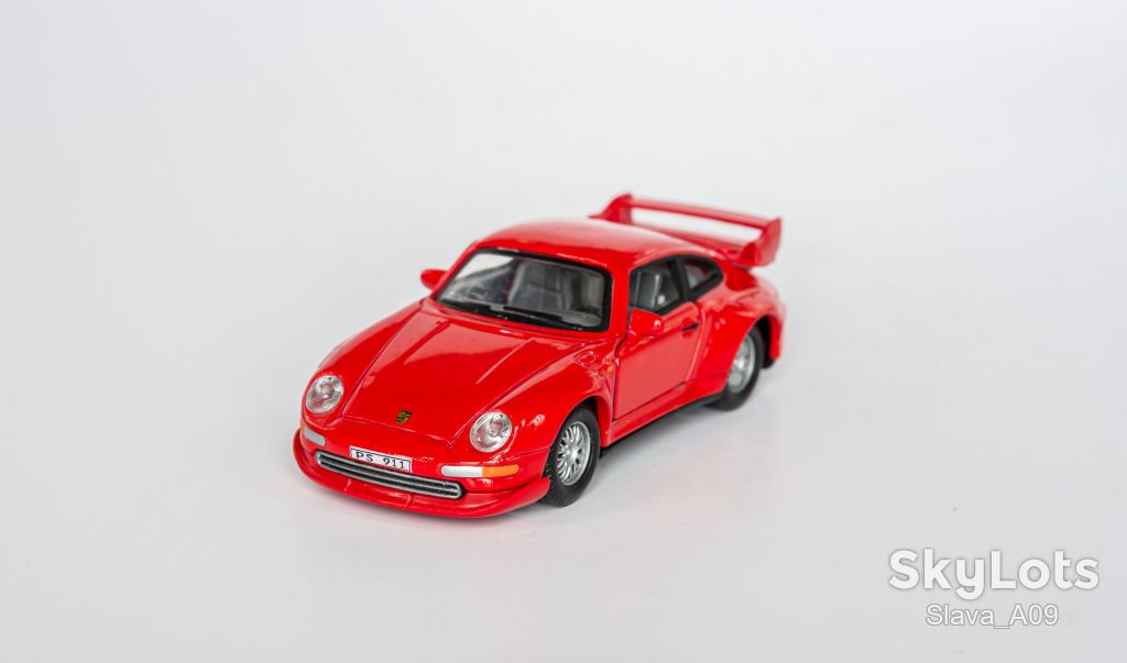 1:43 Porsche 911 993 GT2 1995-98 red, Hongwell - фото фото фото 1