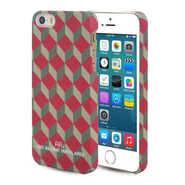 Чехол ARU для iPhone 5/5S/5SE Classic Red - фото фото фото 0