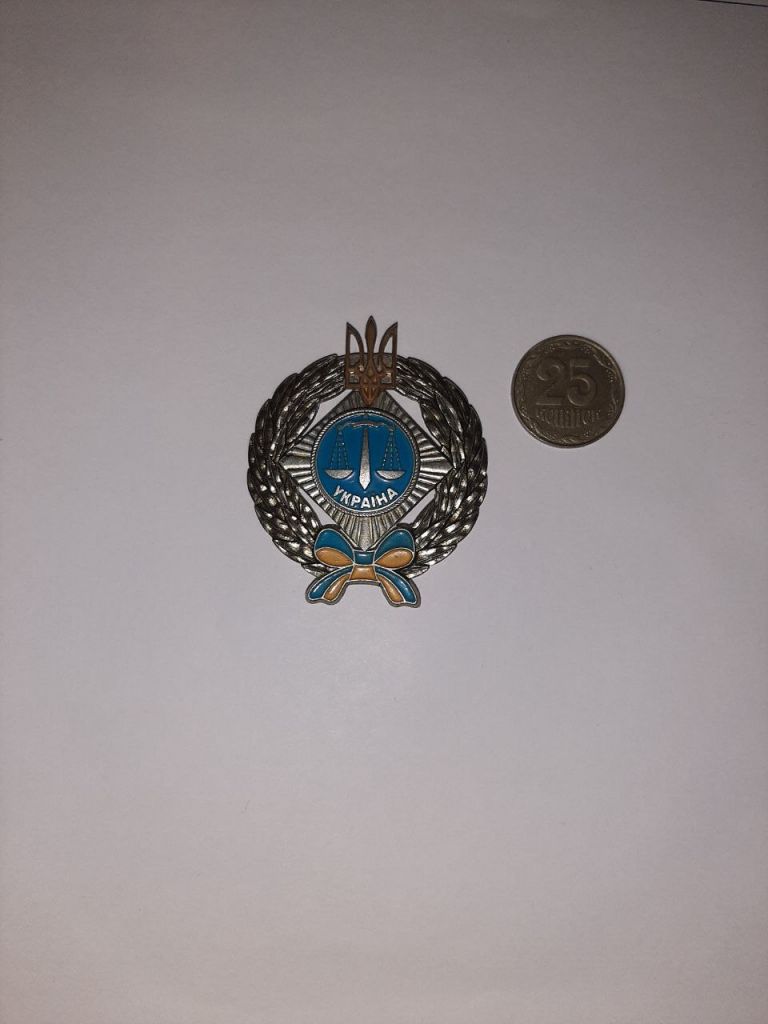 Знак значок судья Украины Украина 90-е - фото фото фото 2