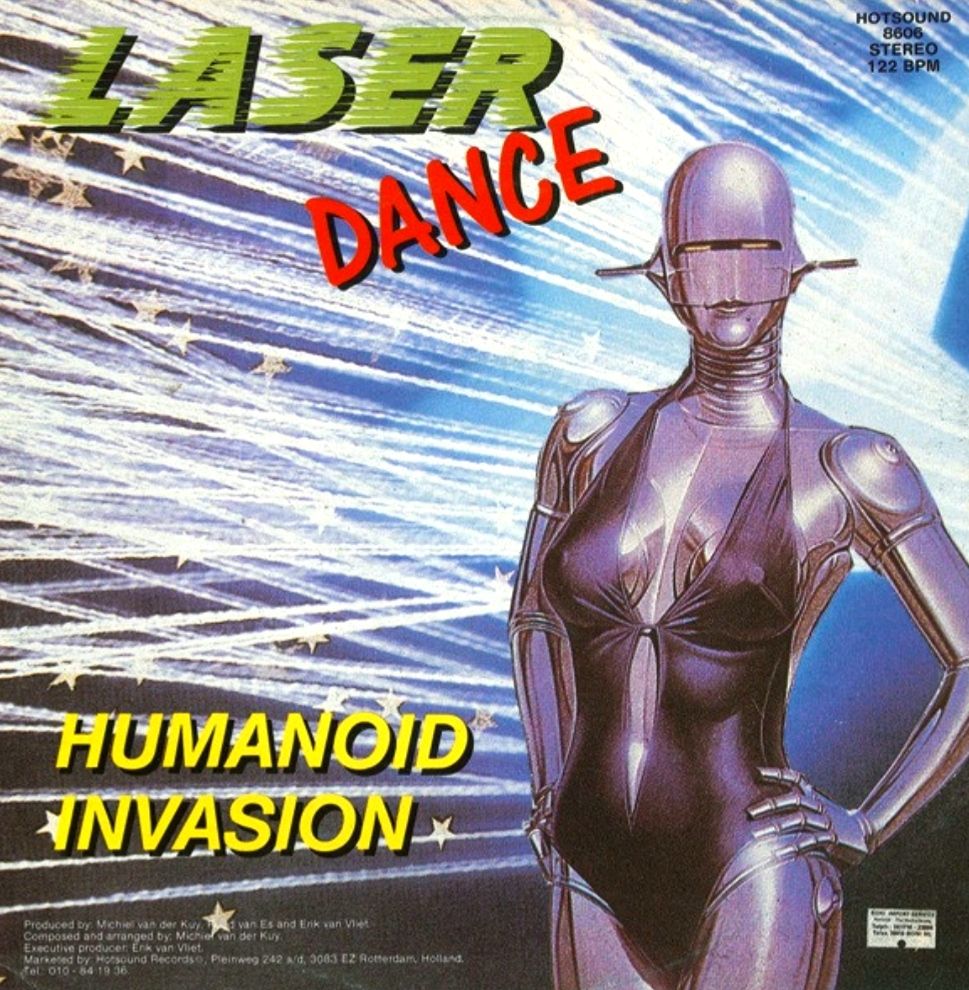 Laserdance - Humanoid Invasion - 1986.   (EP). 12. Vinyl. Пластинка. Europe. S/S - фото фото фото 1