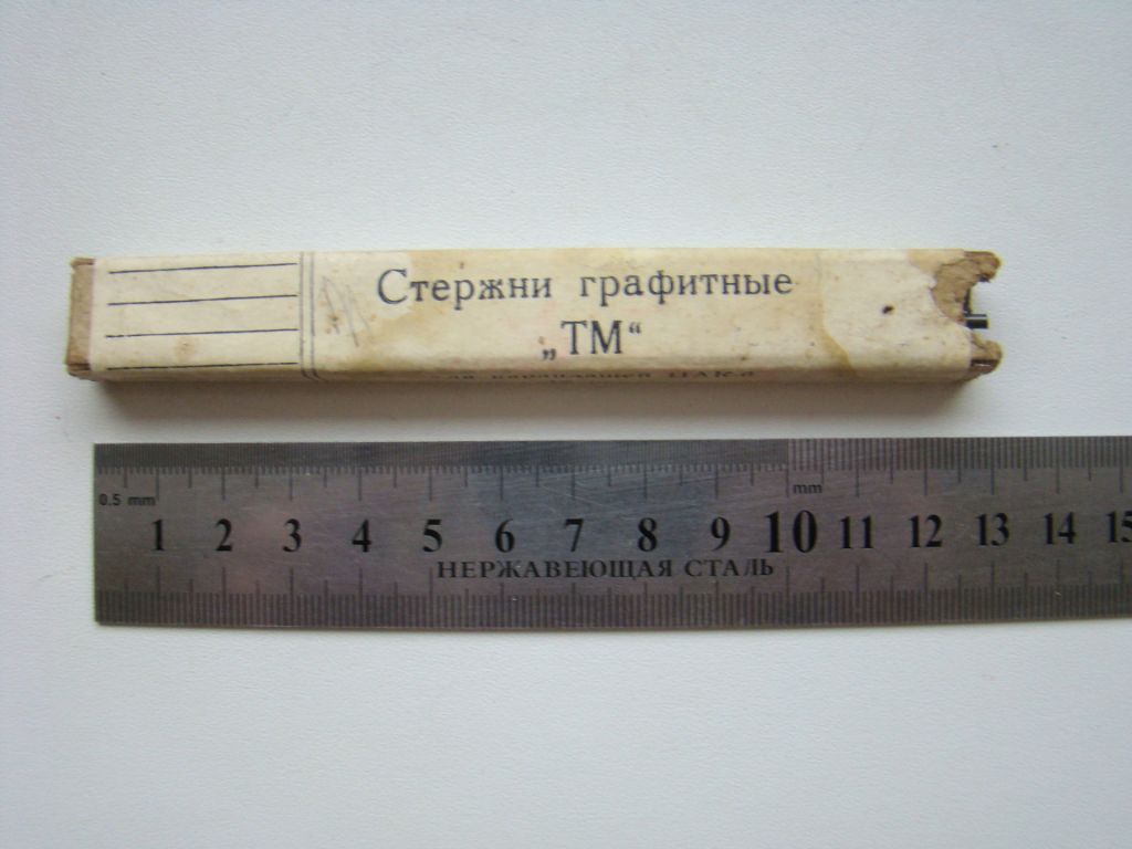 Стержни графитные "ТМ" из СССР. - фото фото фото 1