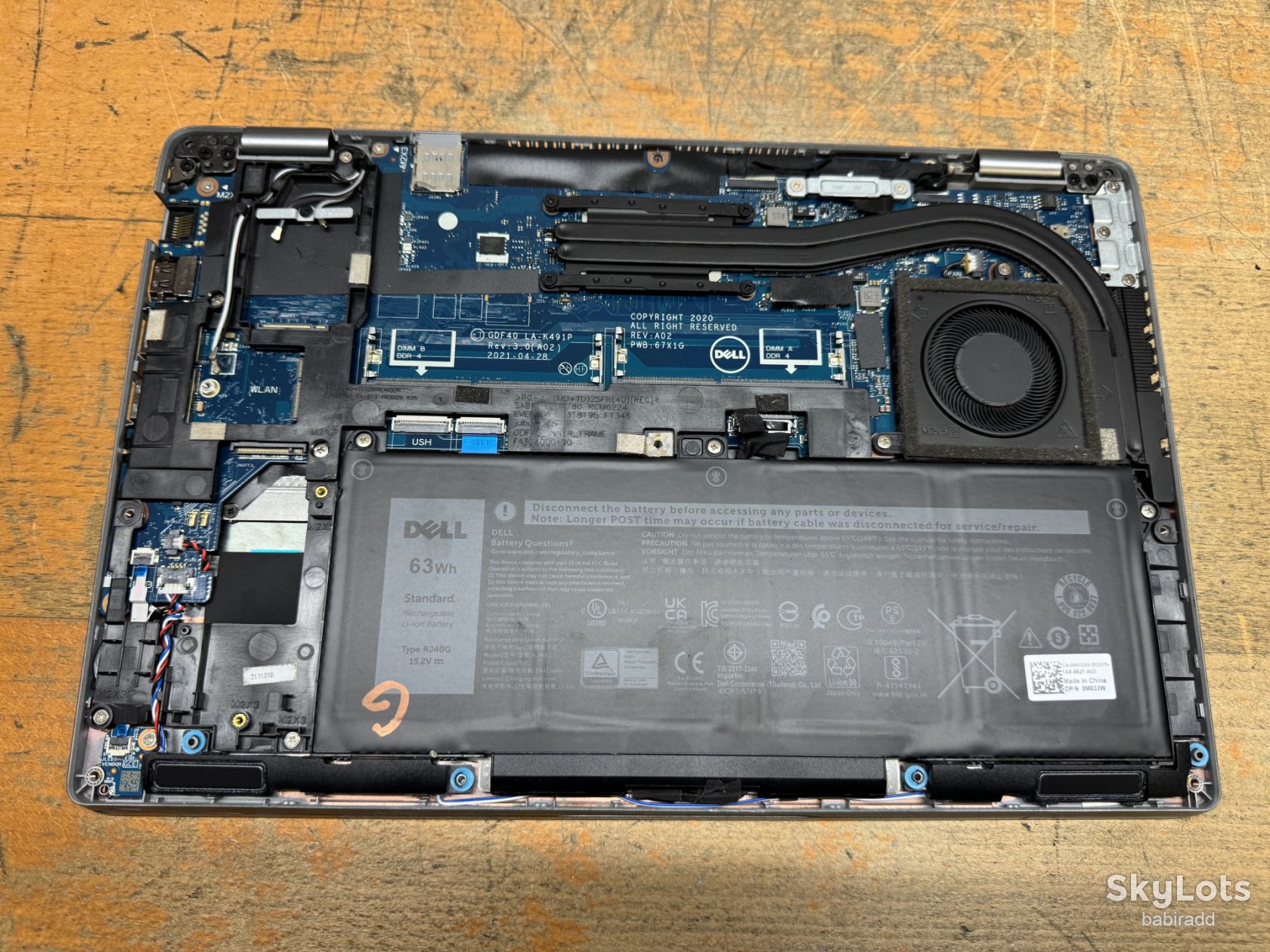 Ноутбук DELL 5420 I5-1145G7/БЕЗ DDR4/БЕЗ SSD   (54) - фото фото фото 4