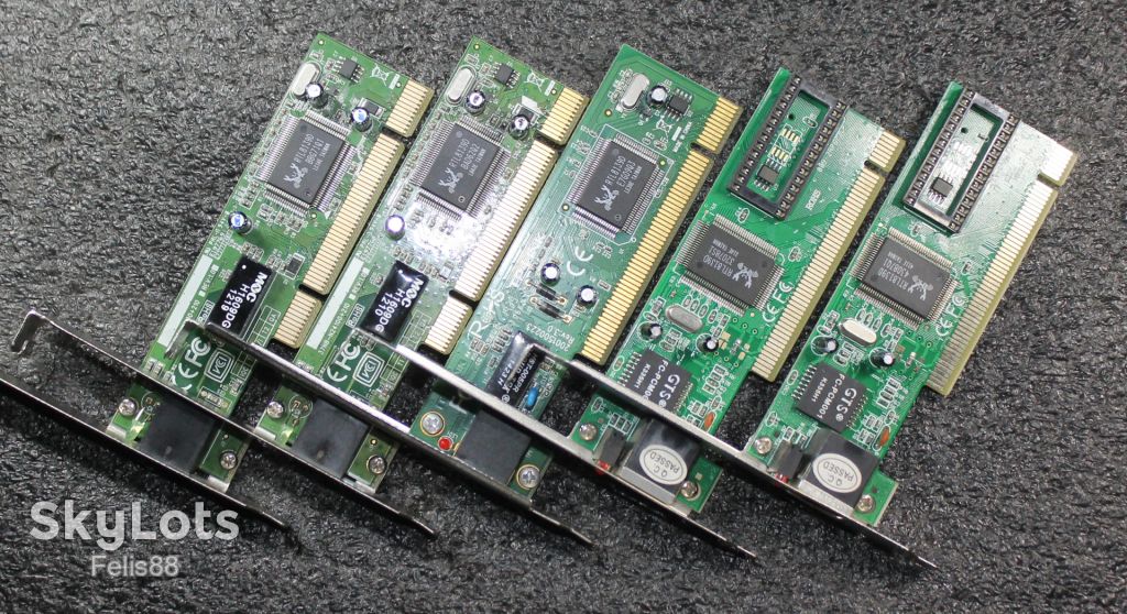 Сетевая карта PCI - 100 Mbps - Realtec RTL8139D - фото фото фото 0