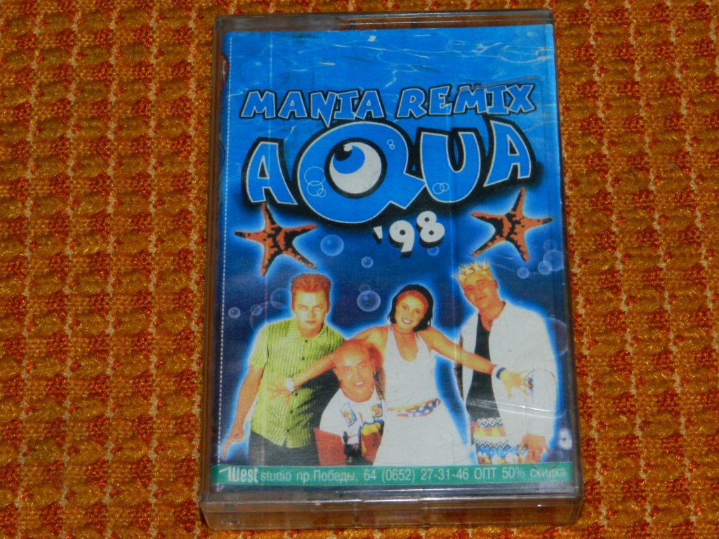 касета   Mania Remix AQUA'98 - фото фото фото 0