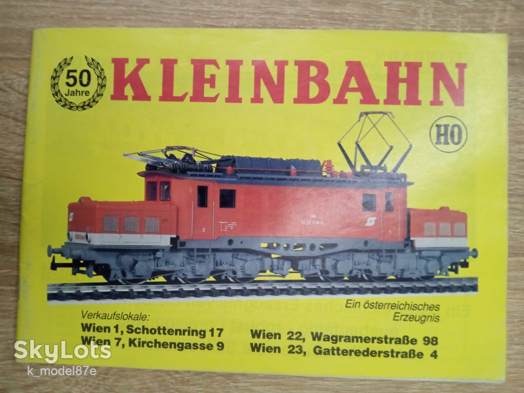 Каталог моделей железной дороги KLEINBAHN 1:87 (H0) - фото фото фото 0
