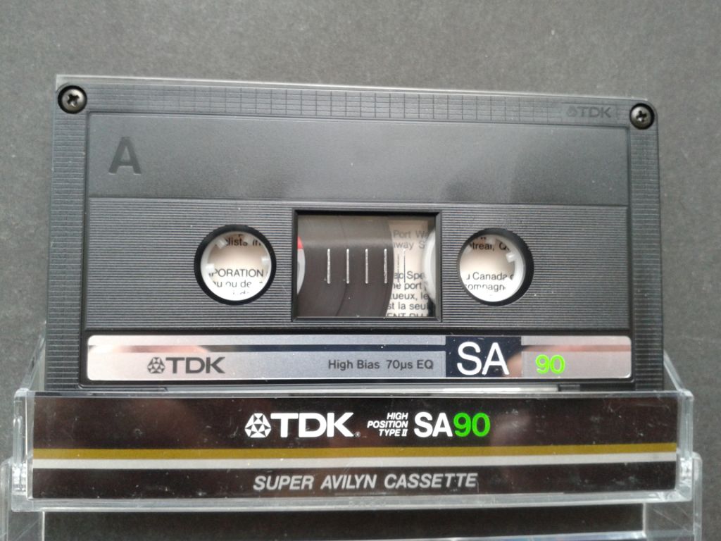 Аудиокассета TDK SA 90 - фото фото фото 0