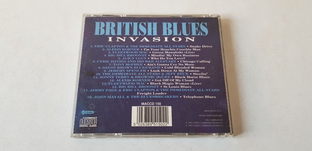 British Blues Invasion CD фірмовий - фото фото фото 1