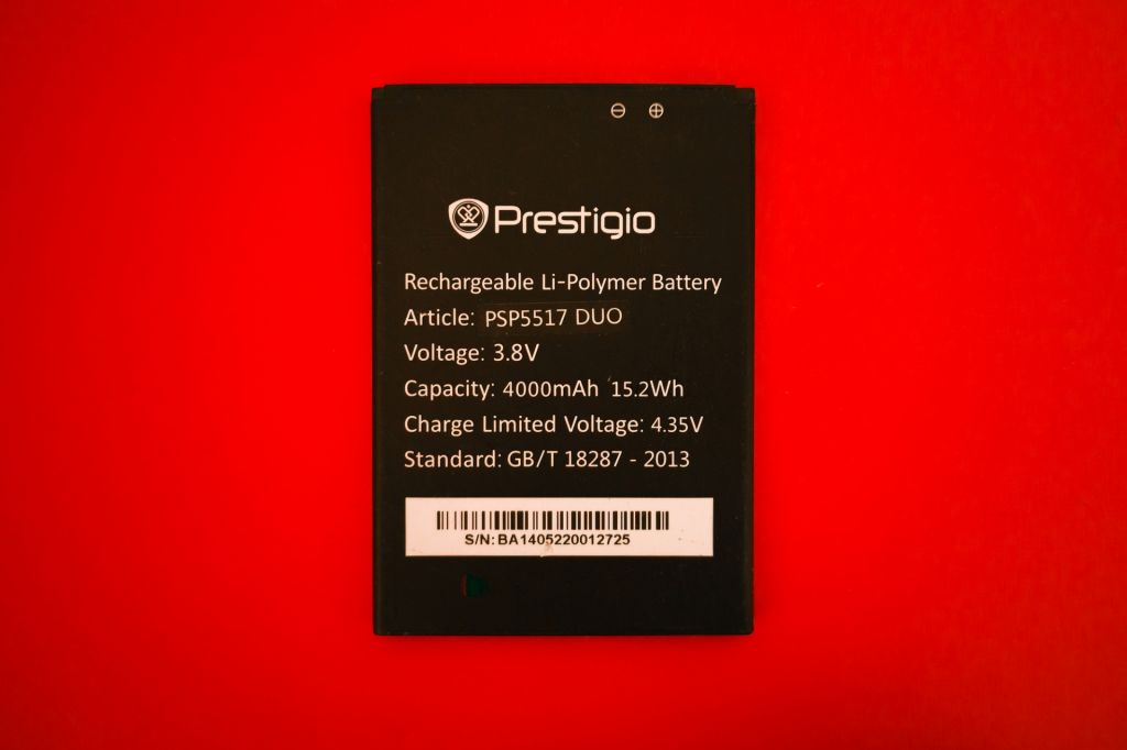 Аккумулятор Оригинал акб Prestigio PAP5503, PSP5517 Duo      (4000mAh) - фото фото фото 0