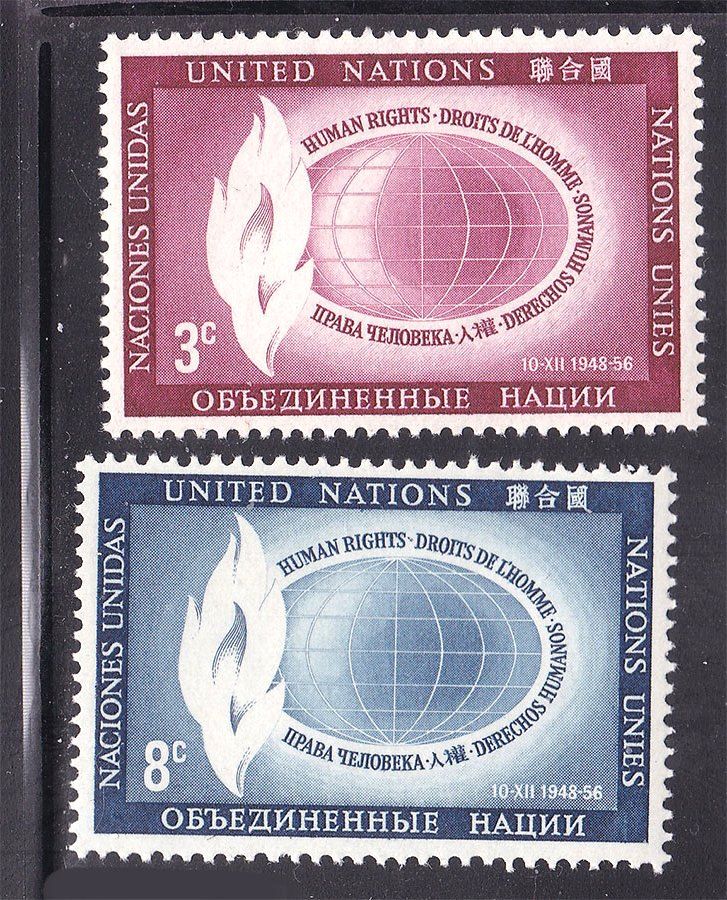 ООН / UN  1956 г MNH - - фото фото фото 0