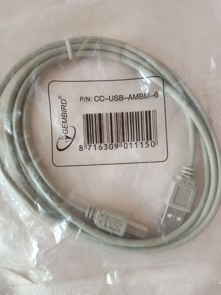 Кабель для принтера USB - фото фото фото 1