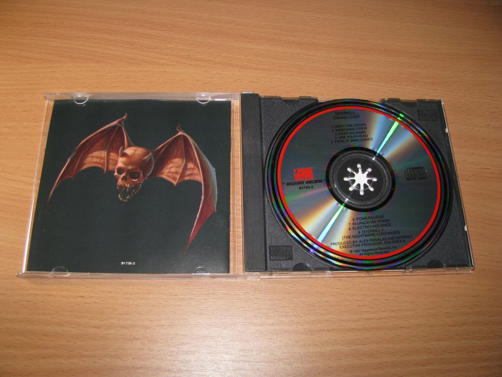 OVERKILL - Taking Over    (1987 Megaforce USA 1st press) - фото фото фото 1