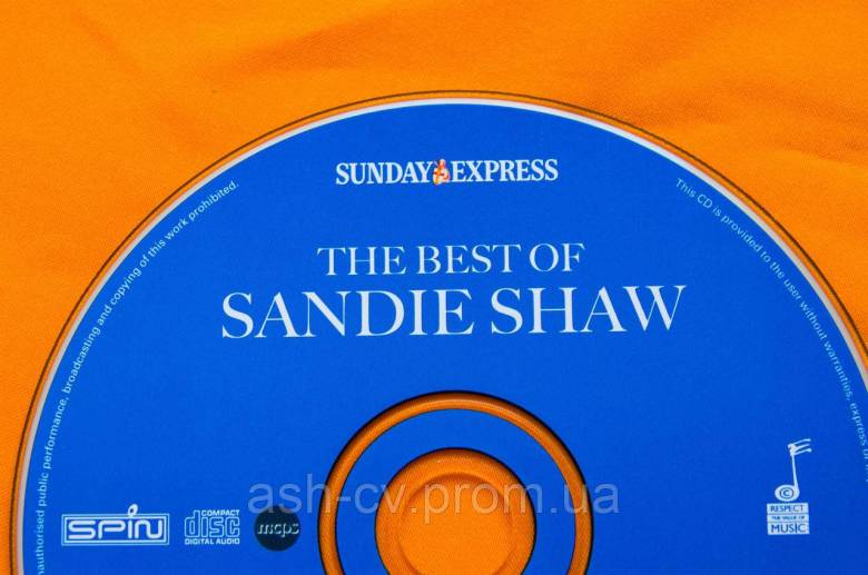 Музичний диск CD. SANDIE SHAW (2cd) - фото фото фото 2