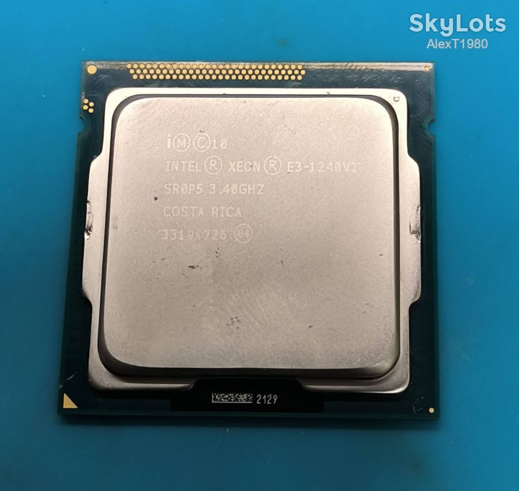 Процесор Intel Xeon E3-1240 V2   (3.4-3.8GHz, 69W, Ivy Bridge, Socket 1155) б/в - фото фото фото 0