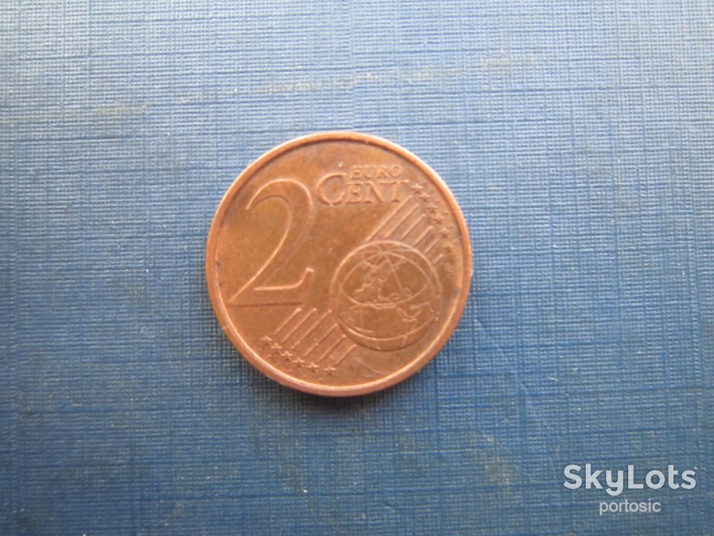 Монета 2 євроценти Німеччина 2002 D - фото фото фото 1