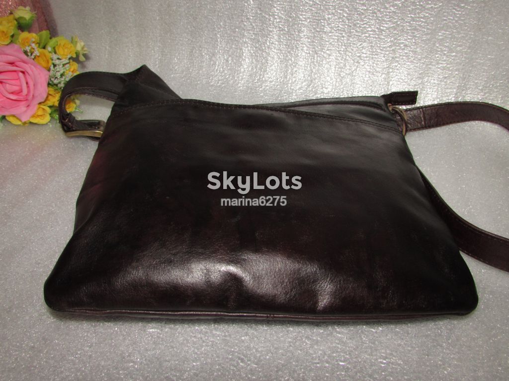 МУЖСКАЯ СУМКА 100% НАТУРАЛЬНАЯ КОЖА = GENUINE LEATHER = ИНДИЯ - фото фото фото 7