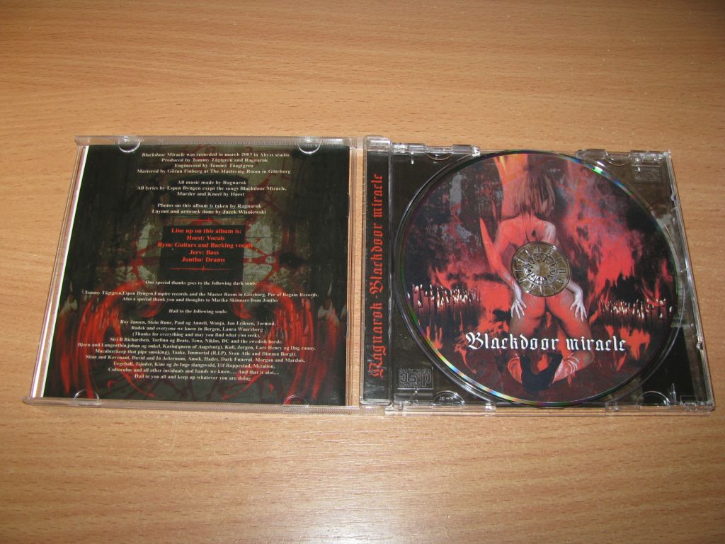 RAGNAROK - Blackdoor Miracle  (2004 Regain 1st press,USA) - фото фото фото 1