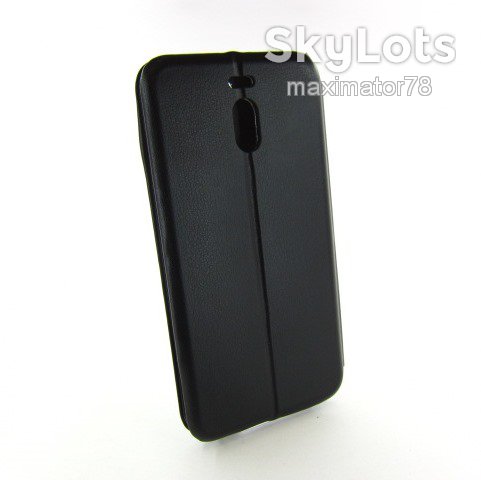КОЖАНЫЙ ЧЕХОЛ КНИЖКА Meizu M6 Note ASPOR черный - фото фото фото 1
