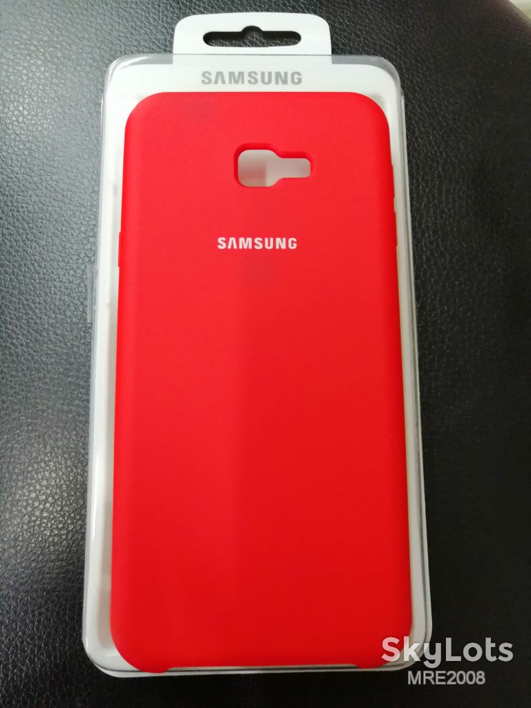 Чехол Silicone Cover для Samsung Galaxy J415 J4 Plus red - фото фото фото 1