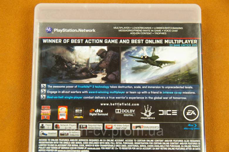 Диск Playstation 3 - BATTLEFIELD 3 - фото фото фото 3