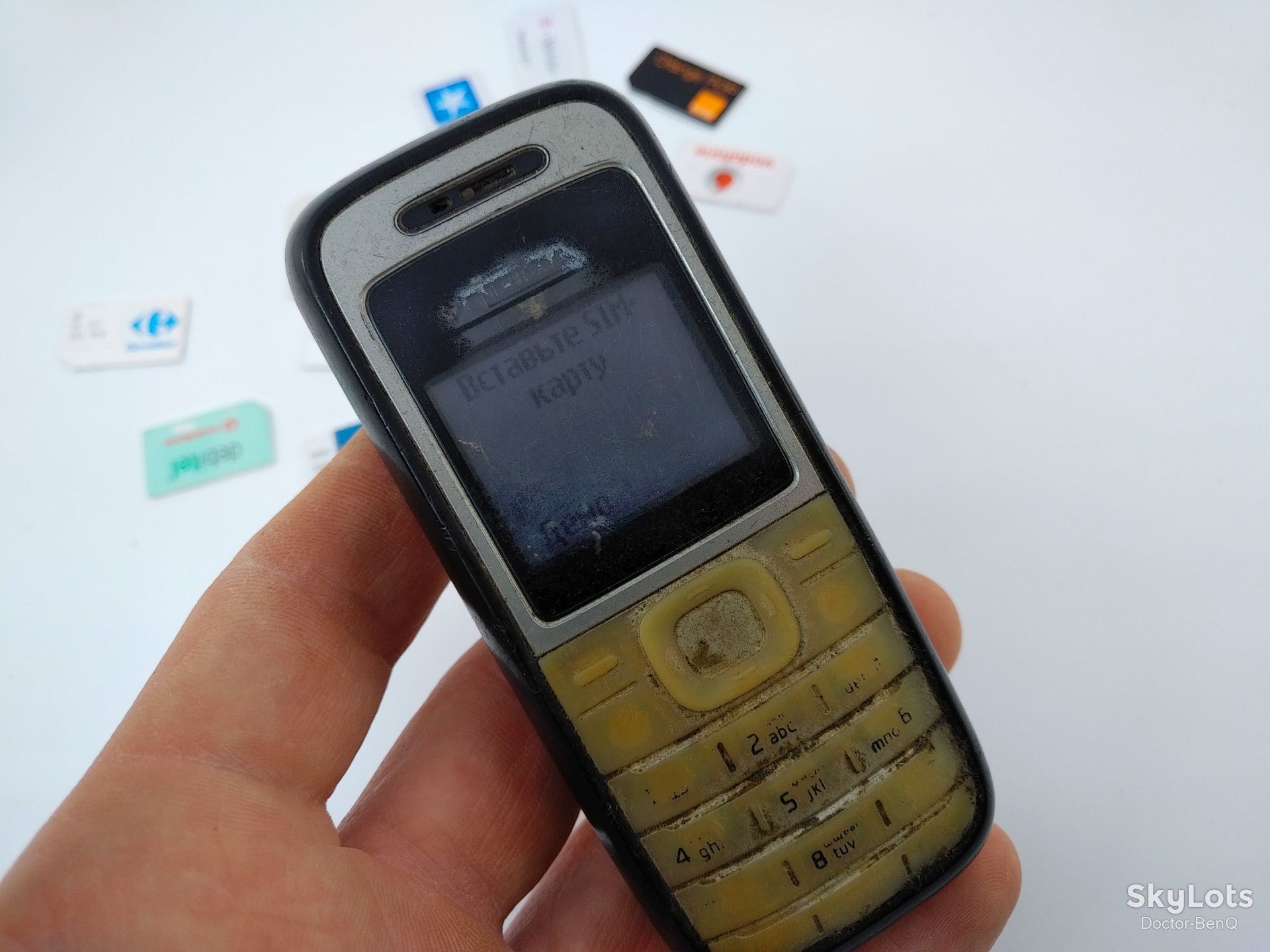 Nokia 1208 не бачить сімку - фото фото фото 1