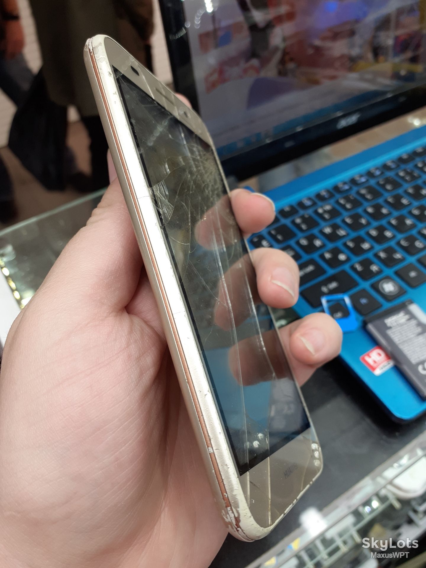 #340 Sklad Huawei Y3 2017 Gold CRO-U00 - фото фото фото 7