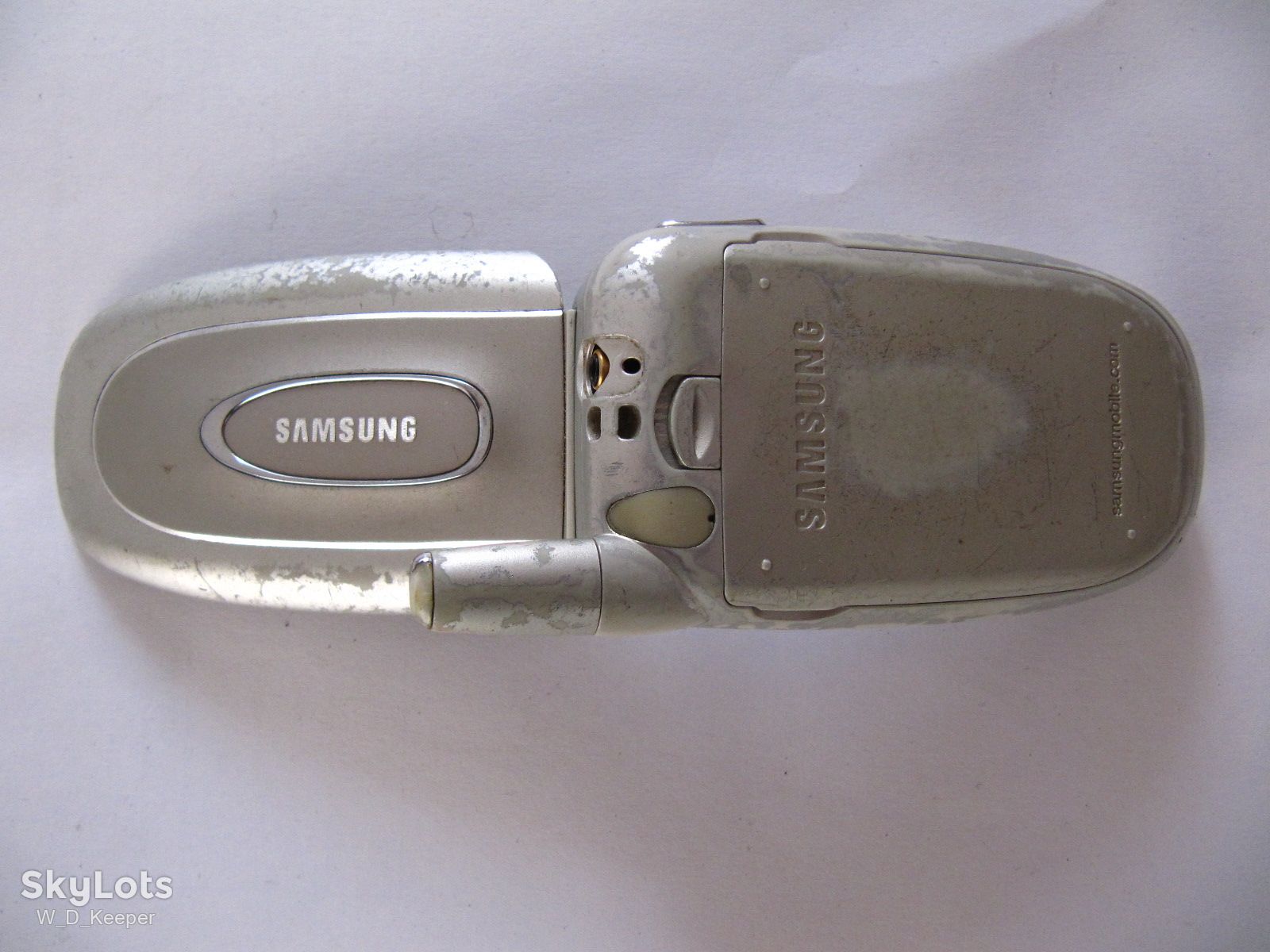 Samsung SGH-X450 розкладушка 2003 року з зарядкою та батареєю, робочий, кнопковий мобільний телефон - фото фото фото 6