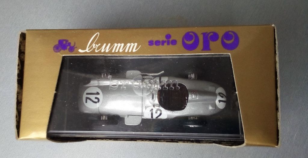 Brumm 1:43 MERCEDES W196 WINNER GR.BRITAIN GP 1955 STIRLING MOSS - фото фото фото 1