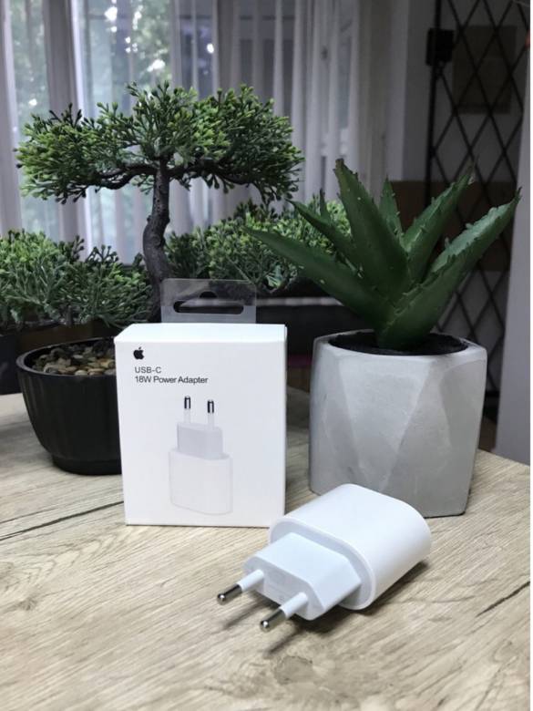 Адаптер для быстрой зарядки Apple iPhone Power Adapter USB-C 18W - фото фото фото 3
