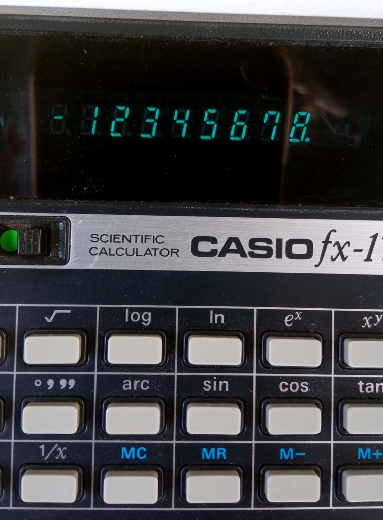 Калькулятор Casio 1976 год - фото фото фото 3