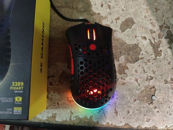 Игровая оптическая мышь 2E Gaming HyperSpeed Pro 2E-MGHSPR-BK USB № 24281022 - фото фото фото 1