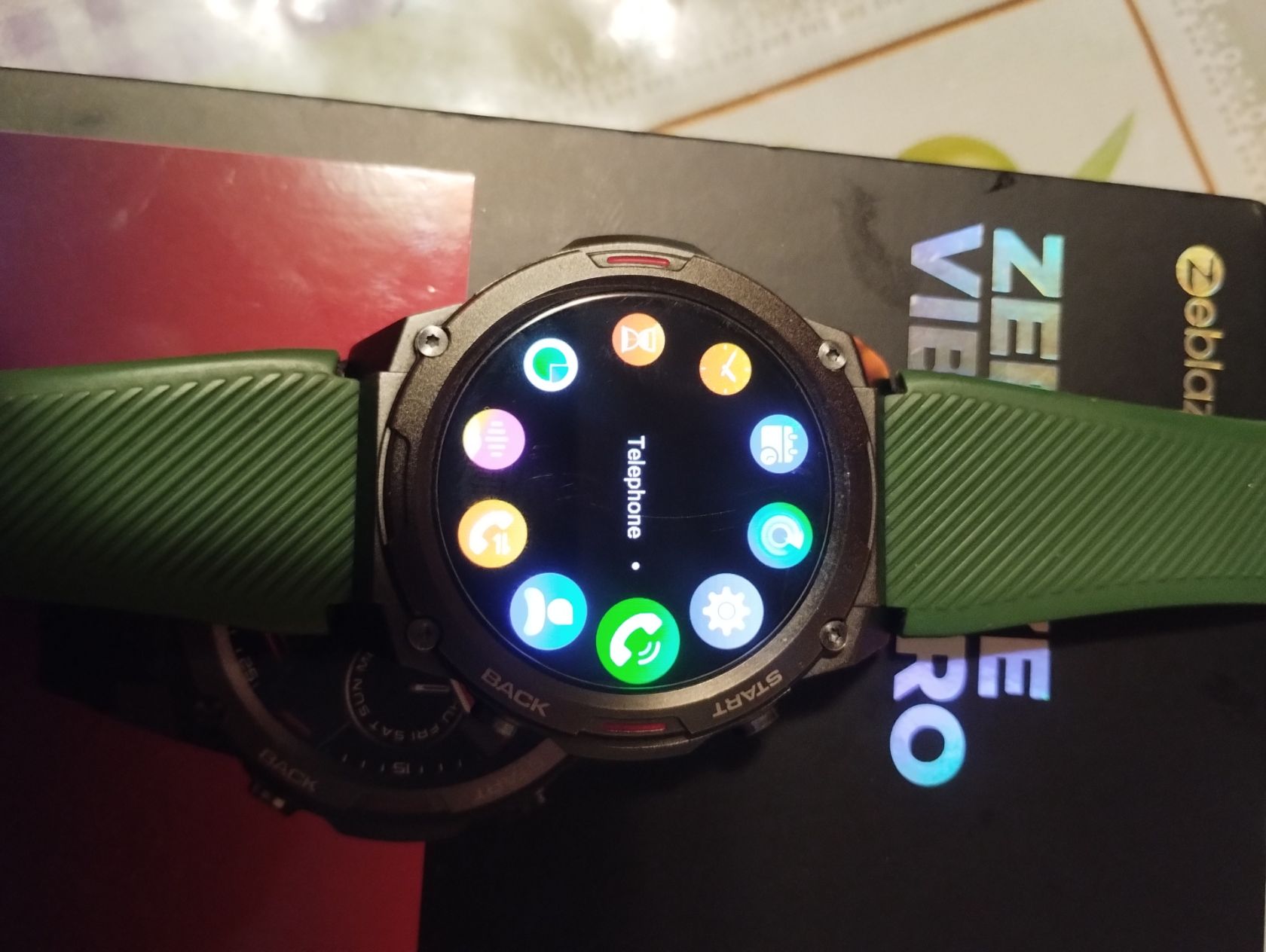 Смарт-годинник Zeblaze Vibe 7 Pro, металевий корпус  AMOLED-дисплей, вимірювання пульсу та SpO2 - фото фото фото 8