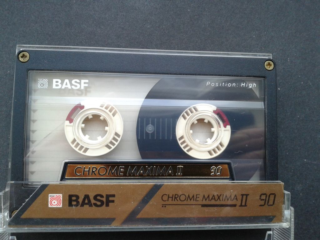 Аудиокассета BASF Chrome Maxima II 90 - фото фото фото 0