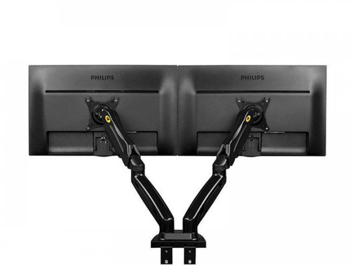 Настільне кріплення для двох моніторів  (кронштейн) 17"-30" NB F160 - фото фото фото 3