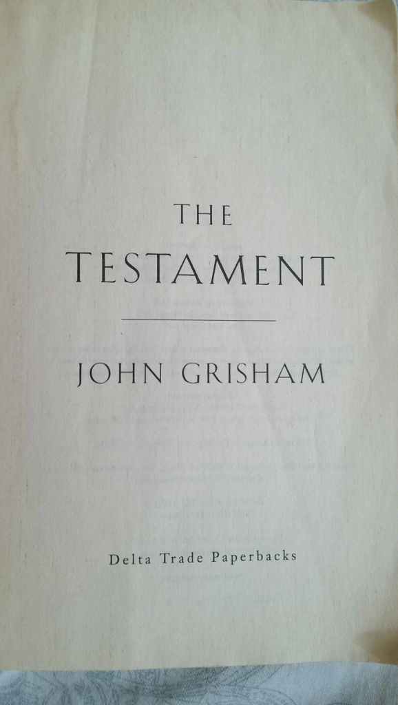 Testament The John Grisham книга Англійською - фото фото фото 2