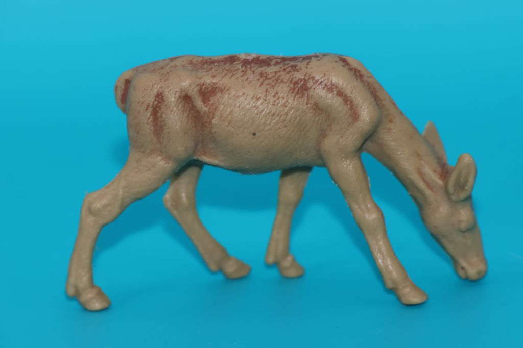 ОЛЕНЬ ТВАРИНИ животные PLAHO 65мм ГДР - фото фото фото 0