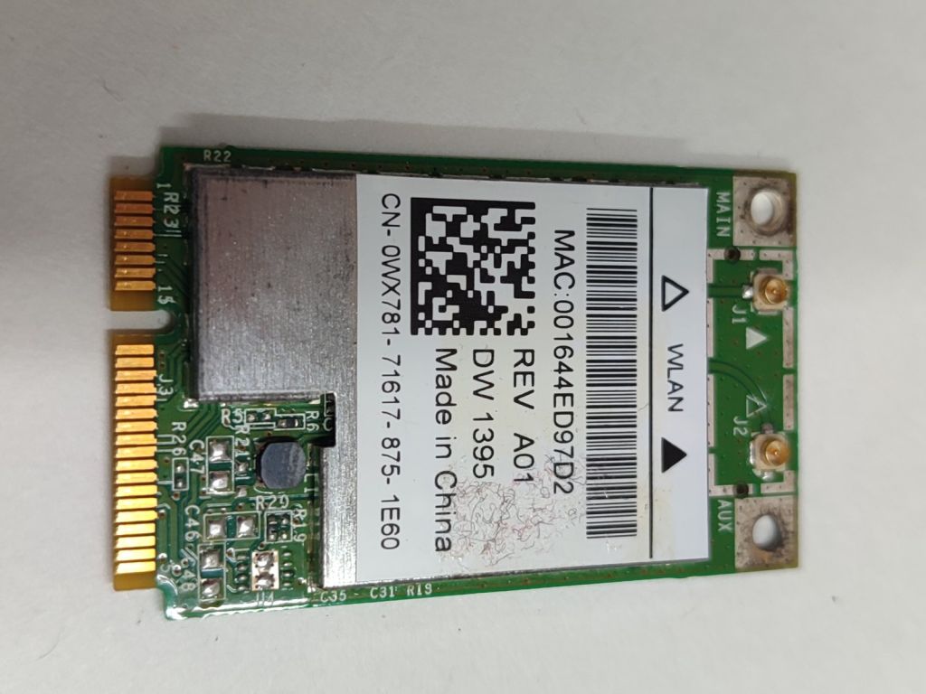 WiFi адаптор ноутбука Dell Vostro 1510 PP36L - фото фото фото 2