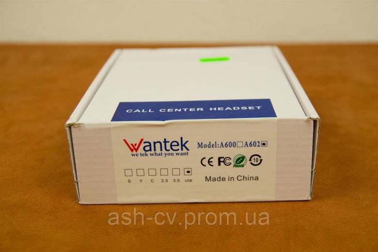 Гарнітура Cell Phone Headset Wantek A602 - фото фото фото 2