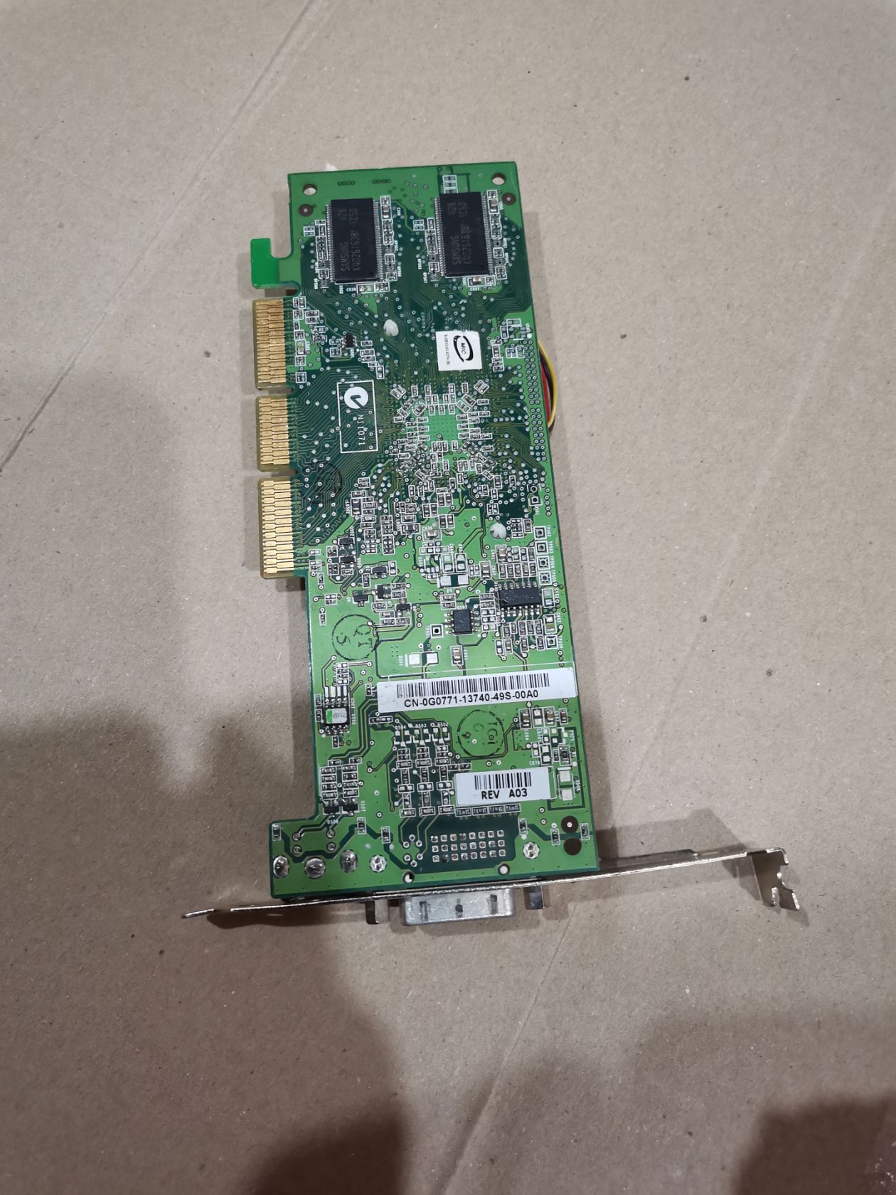 Видеокарта відеокарта AGP NVIDIA GeForce4 MX 440-SE - фото фото фото 5
