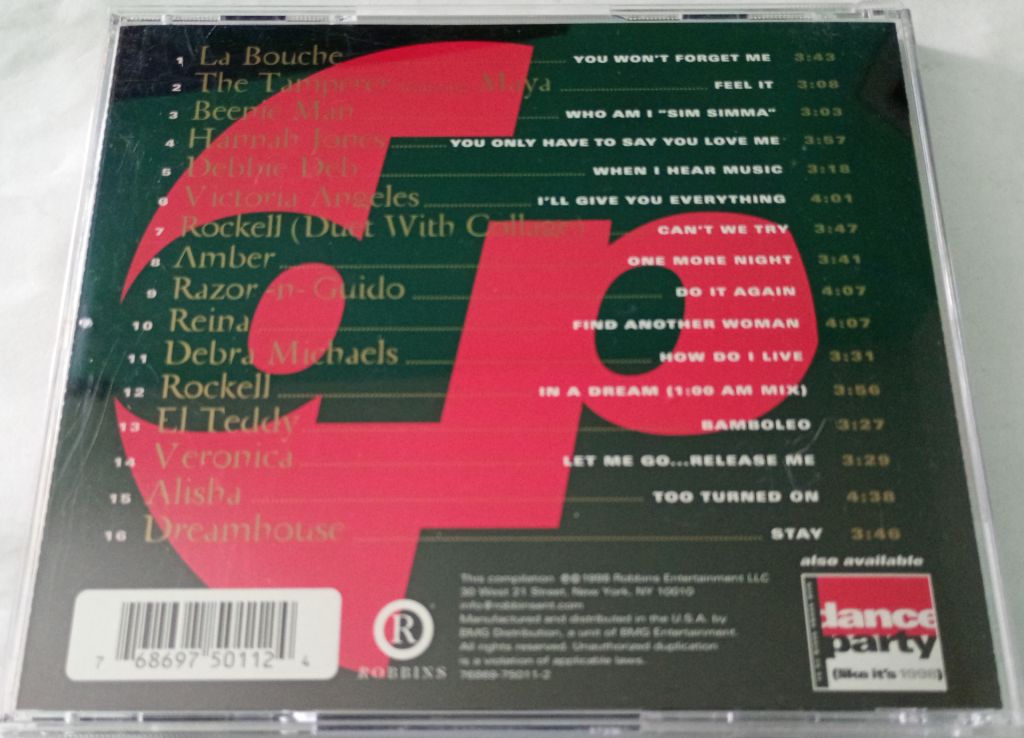 VARIOUS Dance Party  (Like It's 1999)  CD US - фото фото фото 2