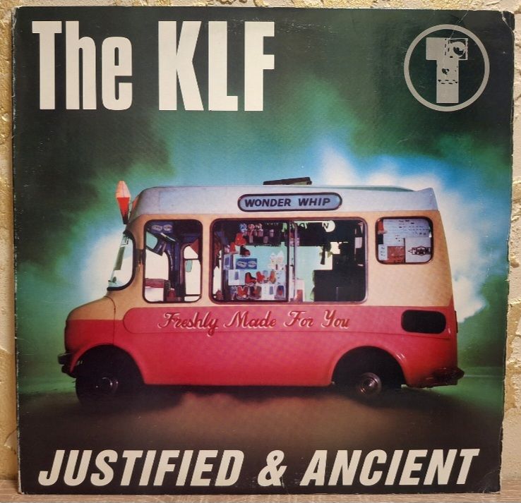 The KLF - Justifled &amp; Ancient - 1991.  (EP). 12. Vinyl. Пластинка. USA. - фото фото фото 0