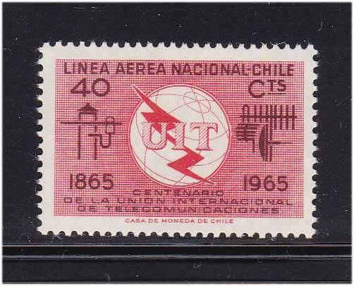 Космос .   Чили 1965 г  MNH - фото фото фото 0