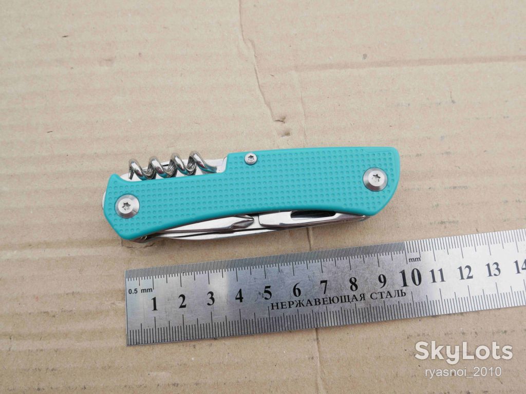 FREETIGER Multifunction Multi-Tool, Blue glass fiber, 440, Outdoor, EDC - фото фото фото 10
