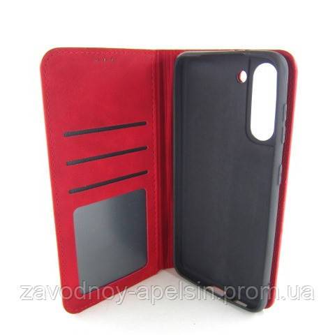 Чехол книжка Samsung G990 S21 Premium Case (красный) - фото фото фото 3