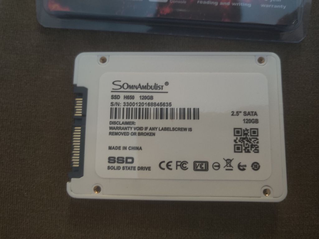 Новые SSD диски 120 gb Somnambulist Sata III - фото фото фото 4