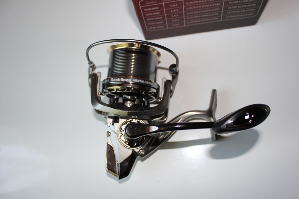 Коропова катушка Rooblinos NGK-II 9000, з високим гальмом 24.95 кг - фото фото фото 4