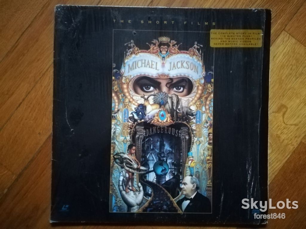 Лазерний відеодиск Michael Jackson-Dangerous-Ex.+, США - фото фото фото 1