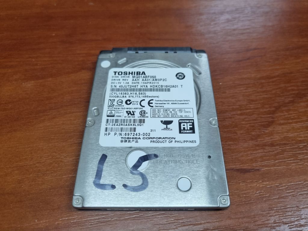 Вінчестер 500 Gb L5 - фото фото фото 0